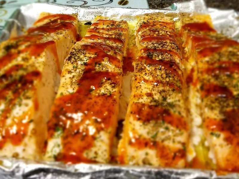 Food for thought: Baked Salmon